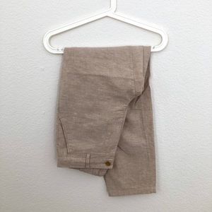 UNIQLO linen blend pants